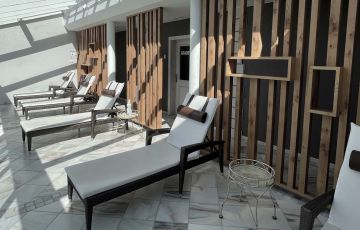 Hotel Almesberger Ruheraum Wintergarten