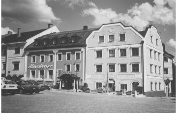 Welsnesshotel Almesberger****s im Mühlvierte - Geschichte des Hauses Marktplatz Aigen-Schlägl